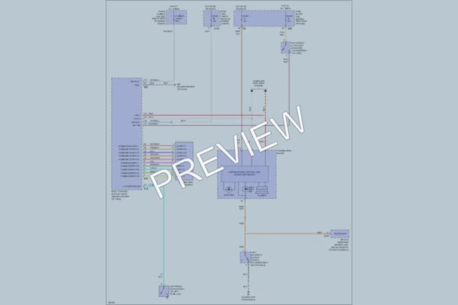 2004 Nissan PathfinderArmada Warning Systems wiring diagram preview