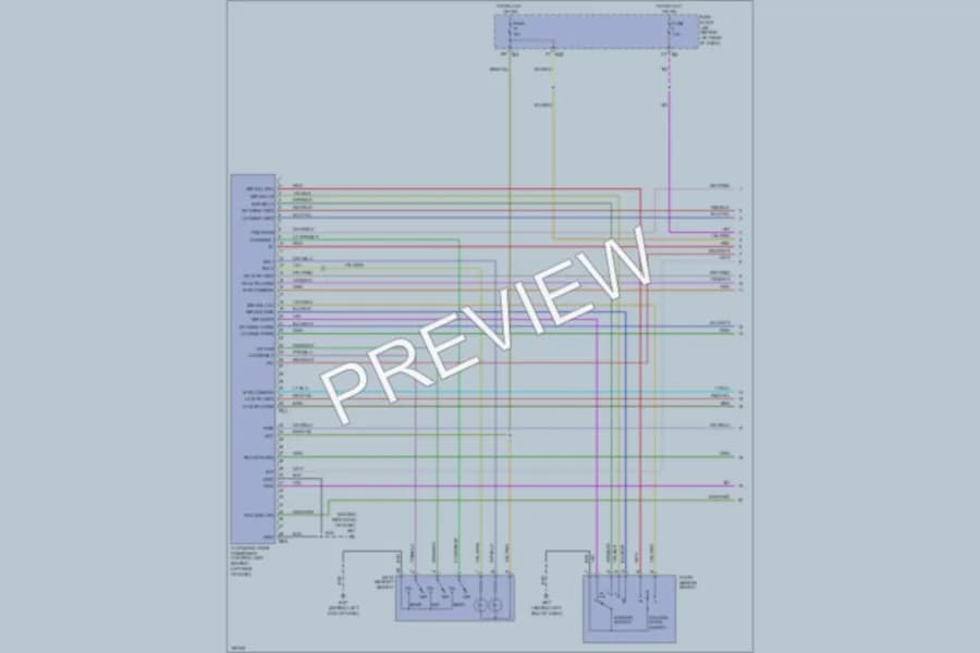 2004 Nissan Quest Memory Systems wiring diagram preview