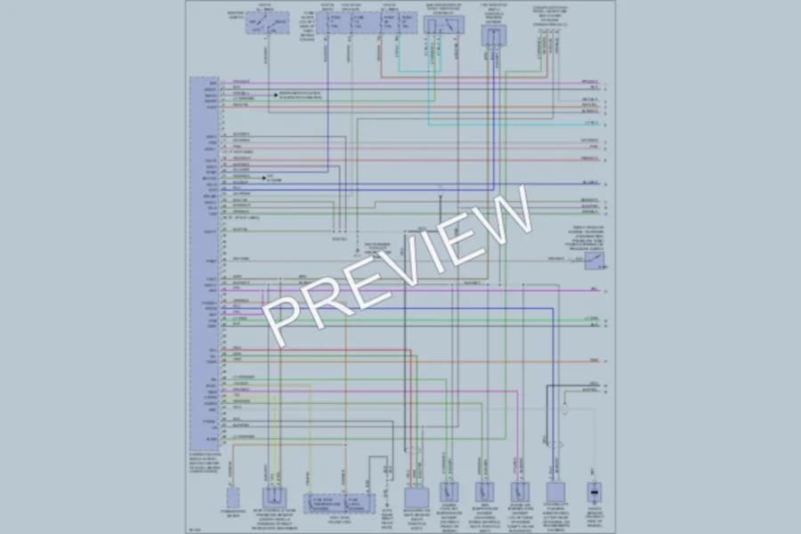 2004 Nissan Xterra Engine Performance wiring diagram preview
