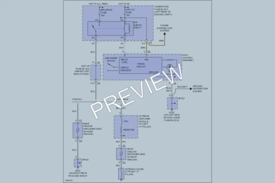 2004 Oldsmobile Alero Defoggers Wiring Diagrams protected preview