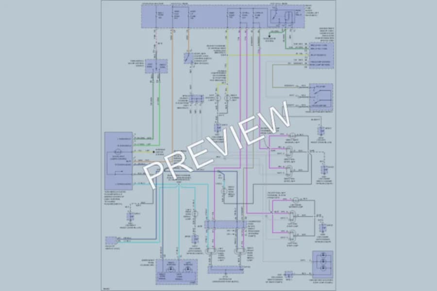 2004 Pontiac Bonneville Exterior Lights wiring diagram preview
