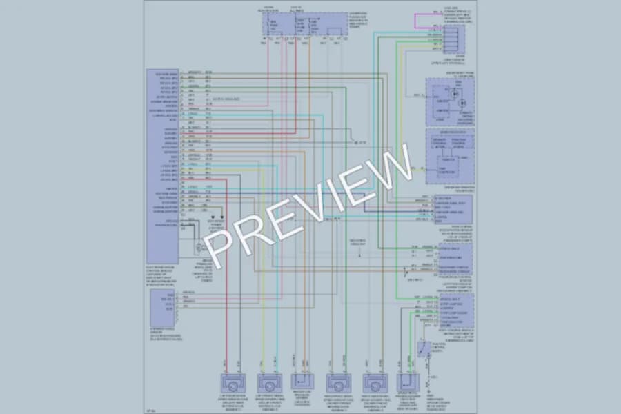 2004 Pontiac GrandPrix Anti Lock Brakes wiring diagram preview