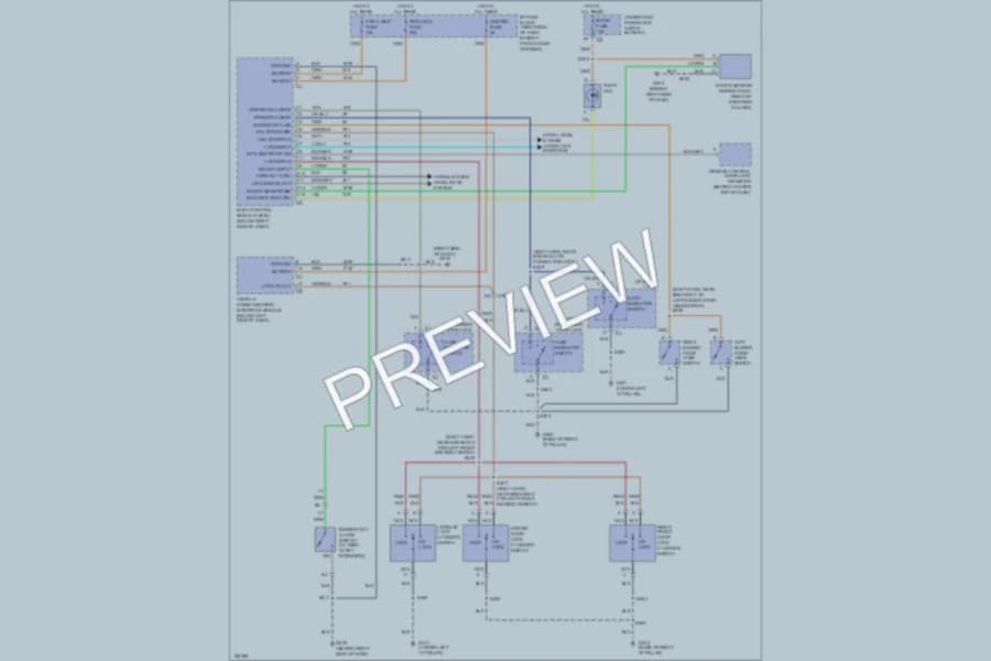 2004 Pontiac Montana Anti Theft wiring diagram preview