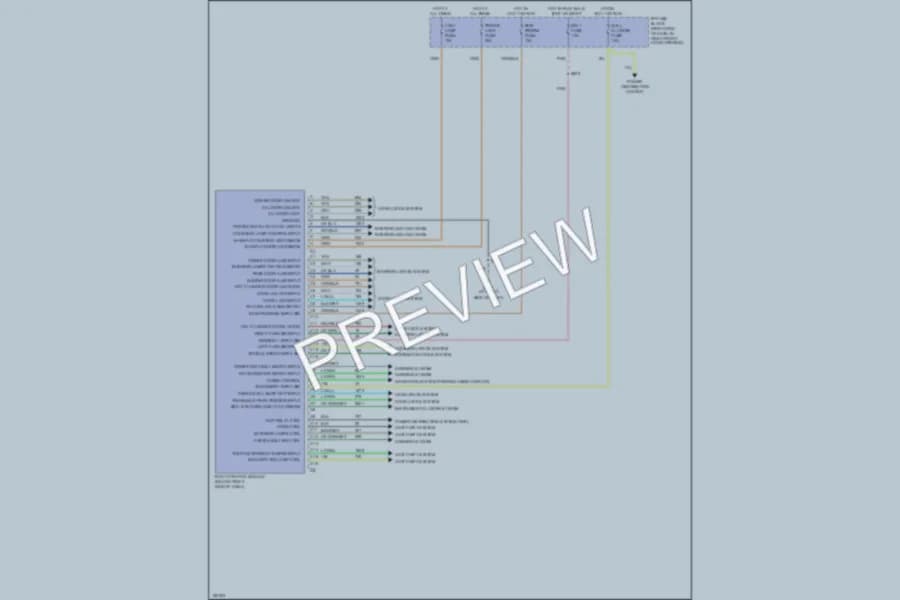 2004 Pontiac Montana Body Control Modules wiring diagram preview