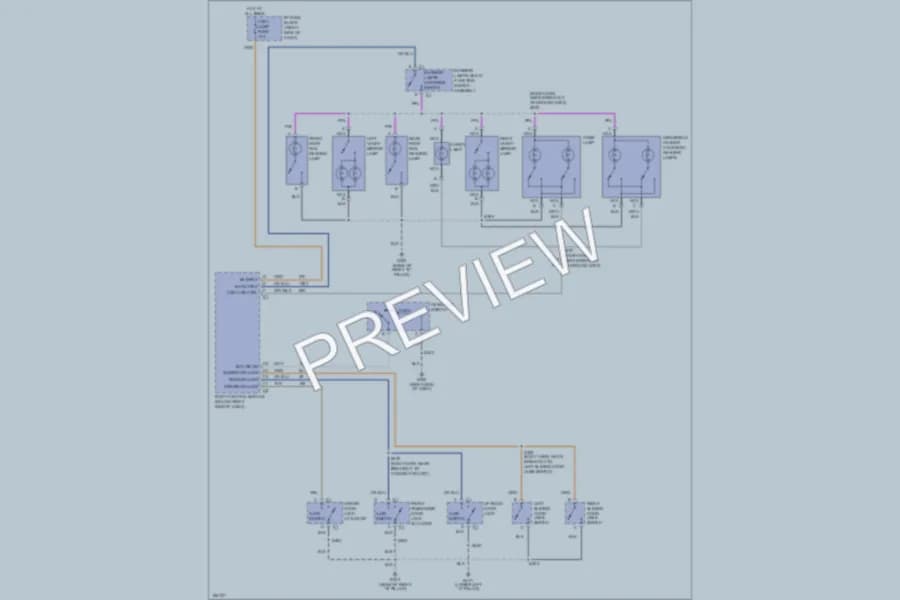 2004 Pontiac Montana Interior Lights wiring diagram preview
