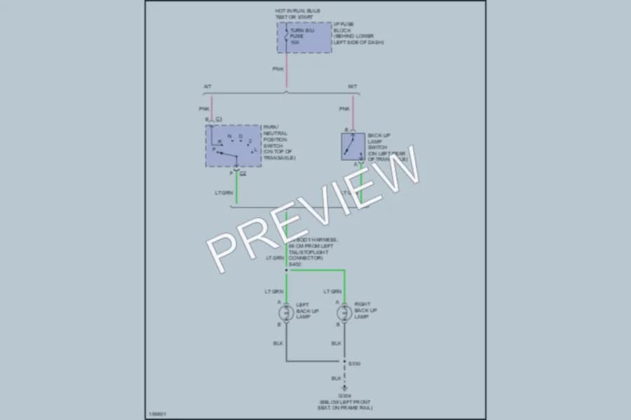 2004 Pontiac Sunfire Exterior Lights wiring diagram preview