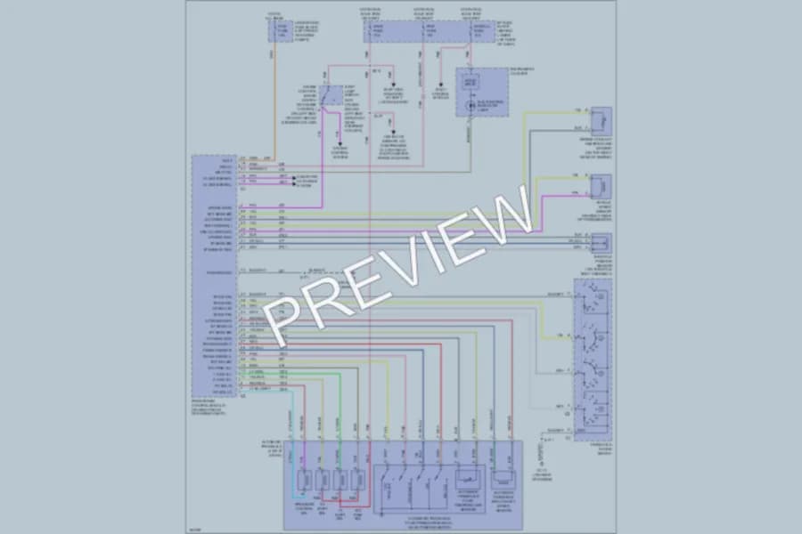 2004 Pontiac Sunfire Transmission wiring diagram preview