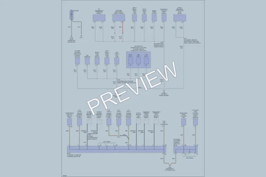 2004 Pontiac Vibe Ground Distribution wiring diagram preview