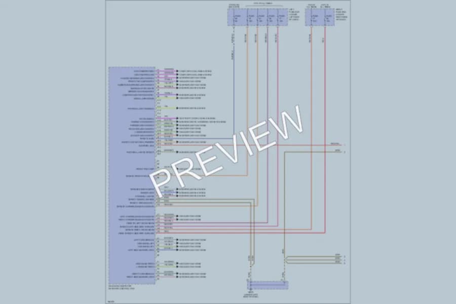 2004 Porsche Cayenne Body Control Modules wiring diagram preview