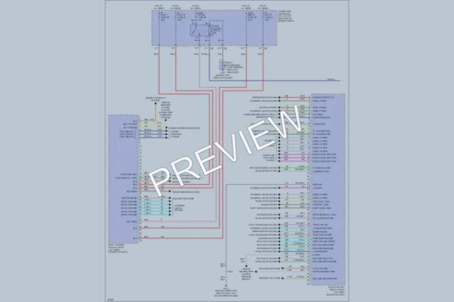 2004 Saturn ION1 Body Control Modules wiring diagram preview