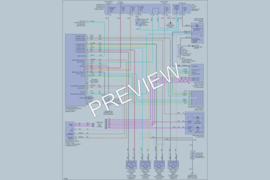 2004 Saturn L3001 Anti Lock Brakes wiring diagram preview