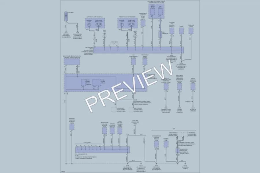 2004 Saturn L3001 Ground Distribution wiring diagram preview
