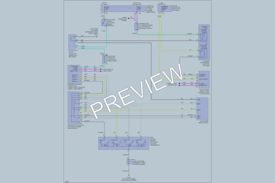 2004 Saturn L3001 Shift Interlock wiring diagram preview
