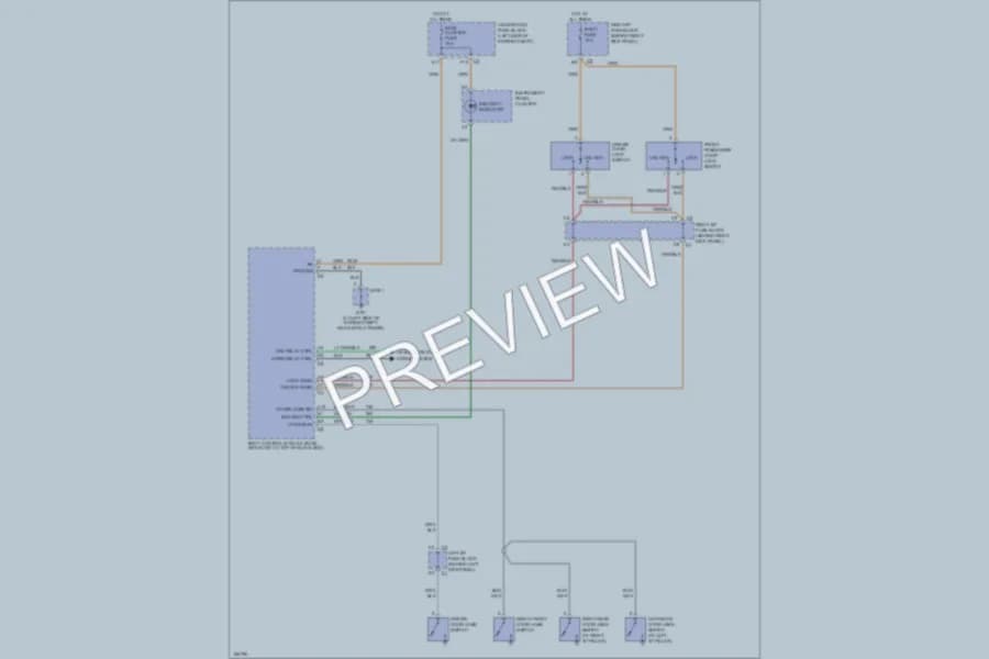 2004 Saturn L3003 Anti Theft wiring diagram preview