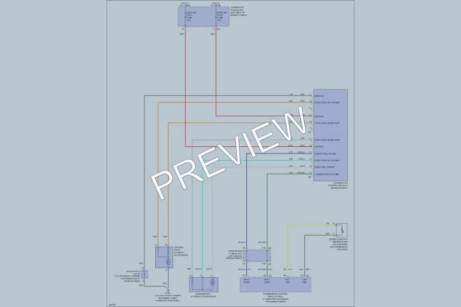 2004 Saturn L3003 Cooling Fan wiring diagram preview