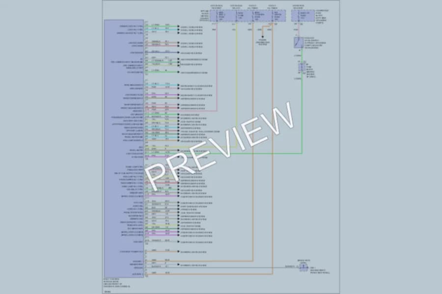 2004 Saturn VUE Body Control Modules wiring diagram preview