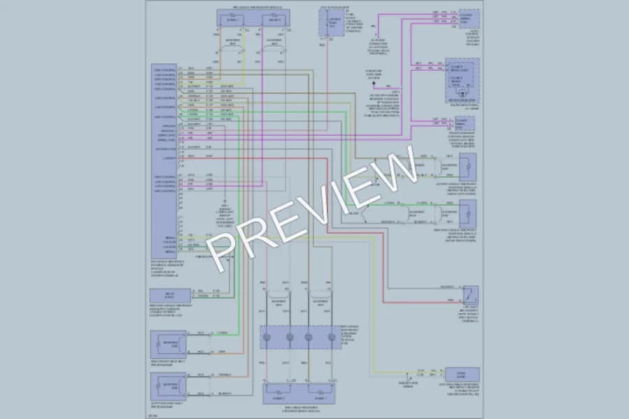 2004 Saturn VUE Supplemental Restraints wiring diagram preview