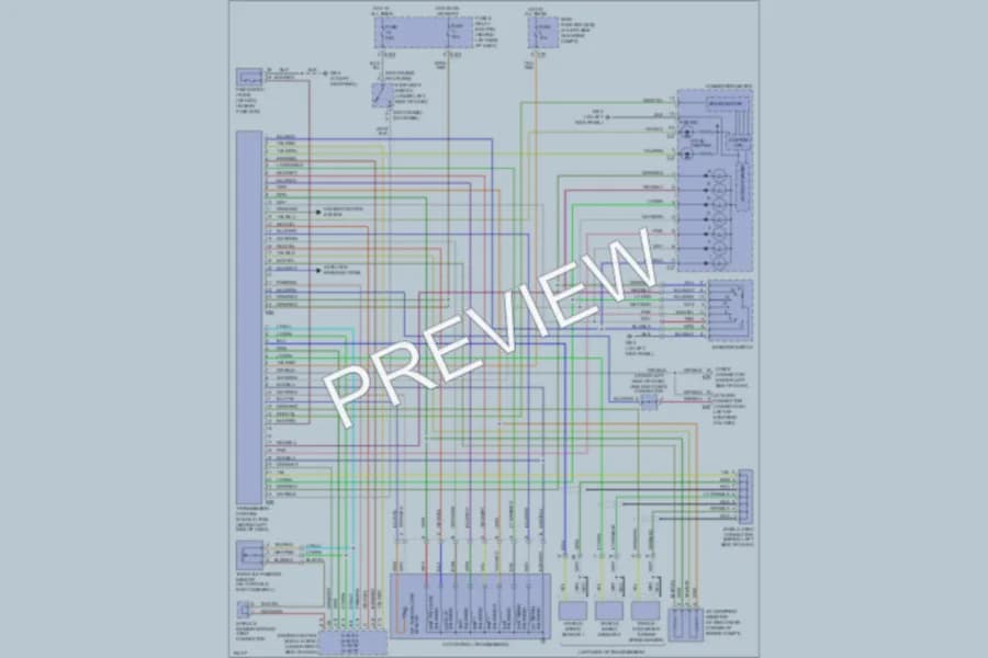 2004 Subaru Forester Transmission wiring diagram preview