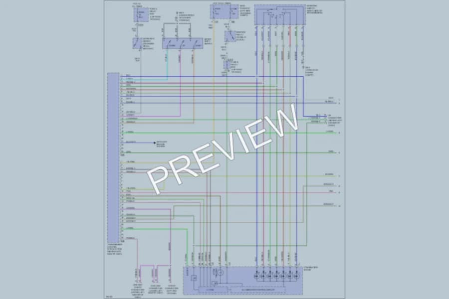 2004 Subaru Legacy Transmission wiring diagram preview