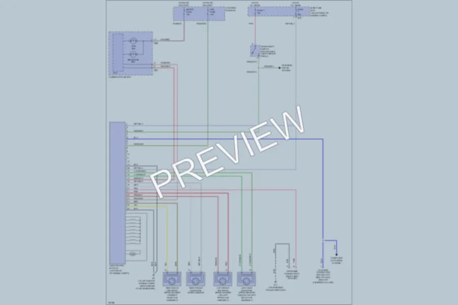2004 Suzuki Aerio Anti Lock Brakes wiring diagram preview