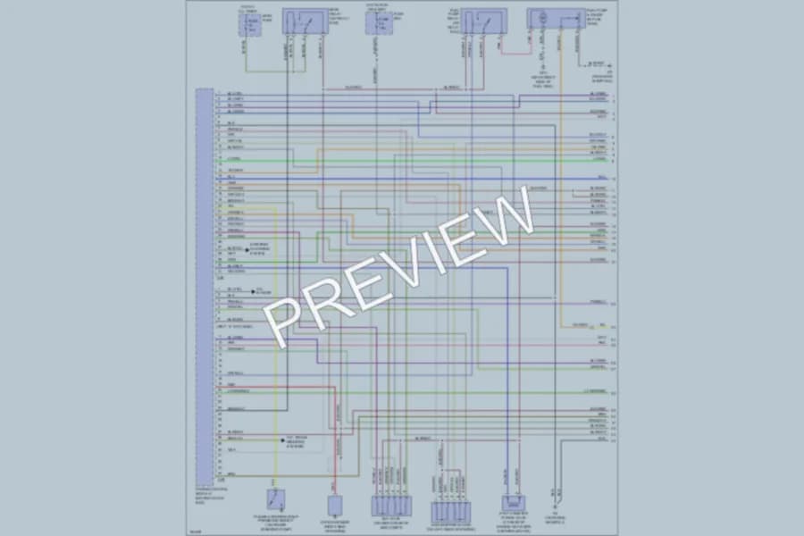2004 Suzuki Aerio Engine Performance wiring diagram preview