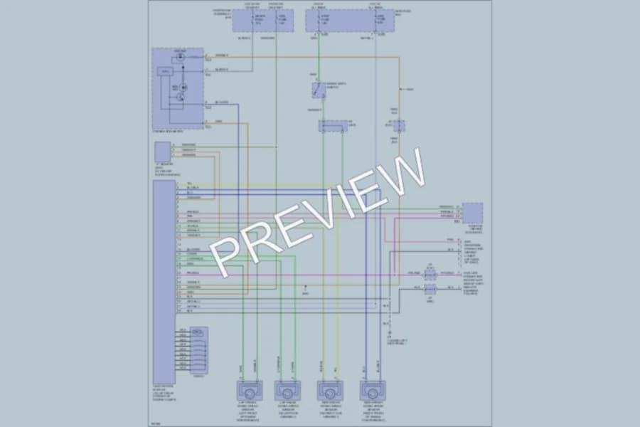 2004 Suzuki GrandVitara Anti Lock Brakes wiring diagram preview