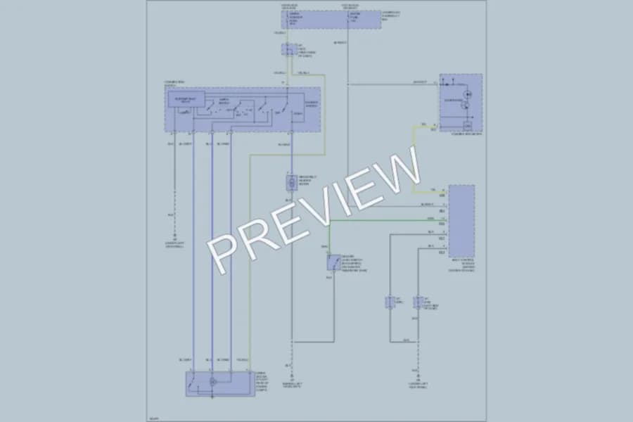 2004 Suzuki GrandVitara Wiper Washer wiring diagram preview