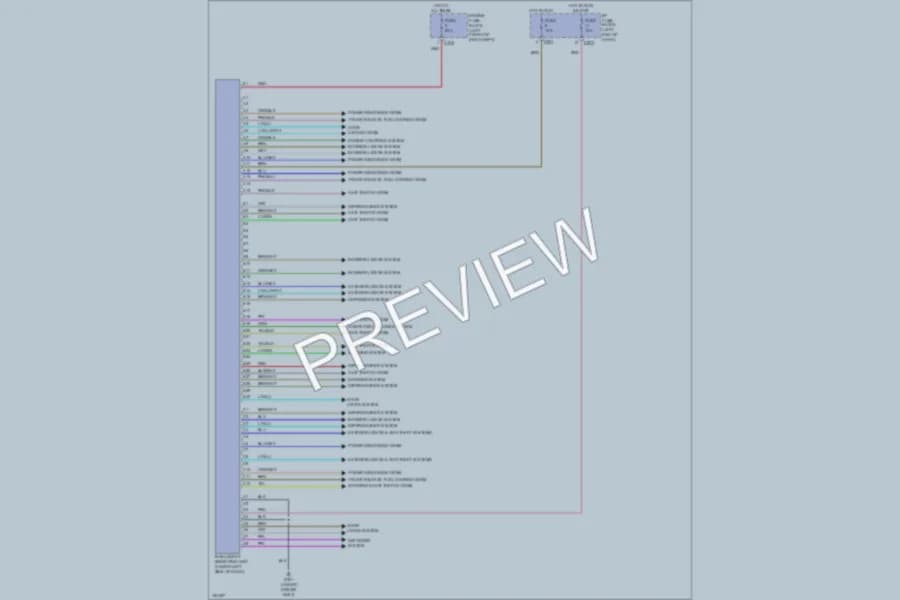 2004 Suzuki Verona Body Control Modules wiring diagram preview