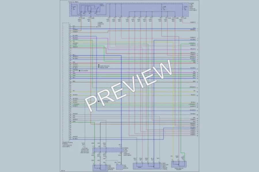 2004 Suzuki Verona Engine Performance wiring diagram preview