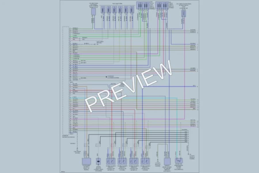 2004 Suzuki VitaraV6 Engine Performance wiring diagram preview