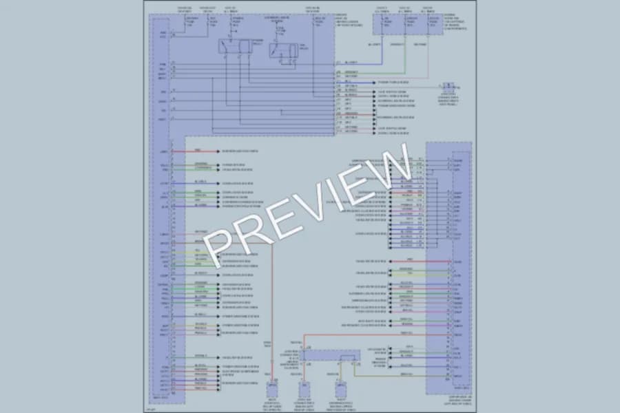 2004 Toyota 4Runner Body Control Modules wiring diagram preview