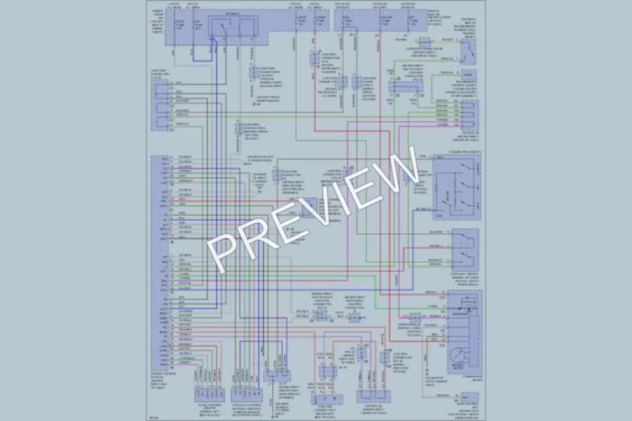 2004 Toyota 4Runner Cruise Control wiring diagram preview