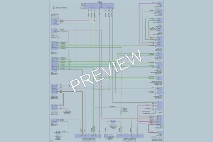 2004 Toyota Avalon Computer Data Lines wiring diagram preview
