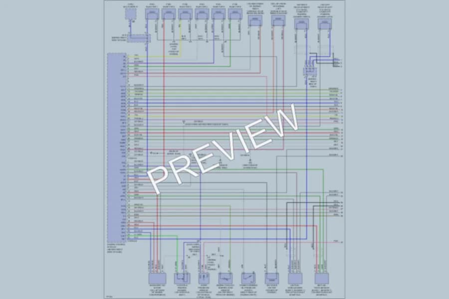 2004 Toyota Avalon Engine Performance wiring diagram preview
