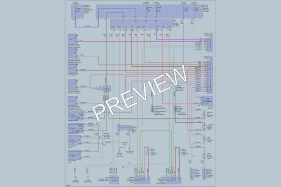 2004 Toyota Avalon Interior Lights wiring diagram preview