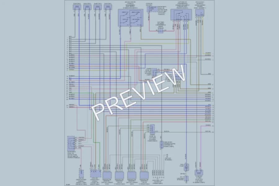 2004 Toyota Celica Engine Performance wiring diagram preview