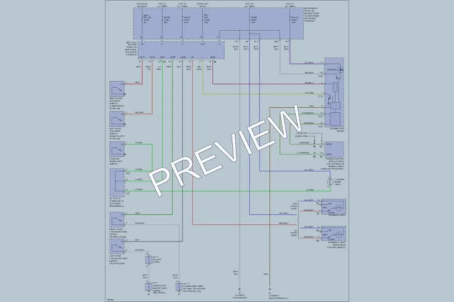 2004 Toyota Celica Interior Lights wiring diagram preview