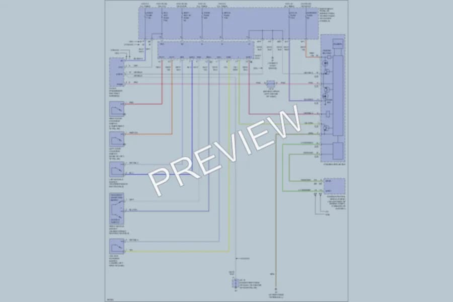 2004 Toyota Celica Warning Systems wiring diagram preview