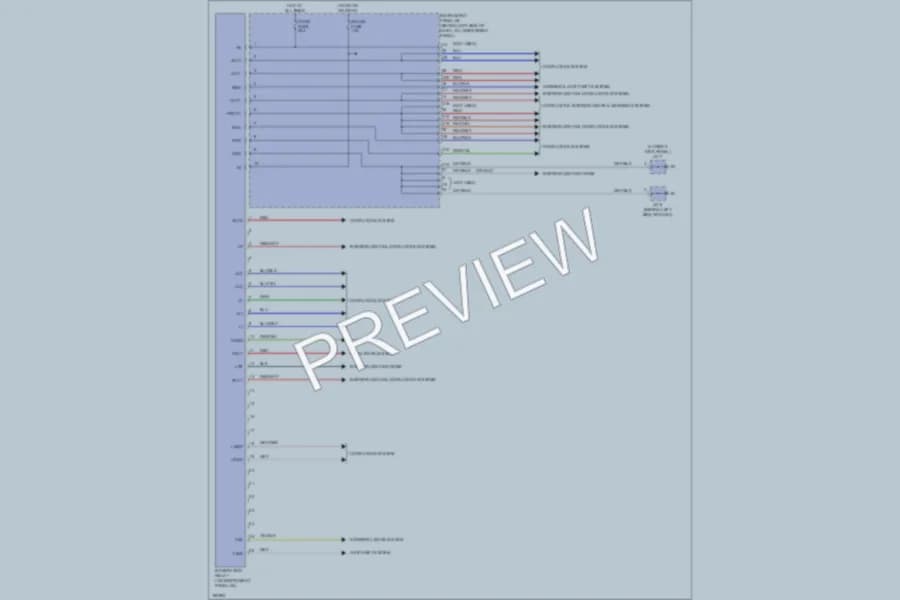 2004 Toyota Corolla Body Control Modules wiring diagram preview