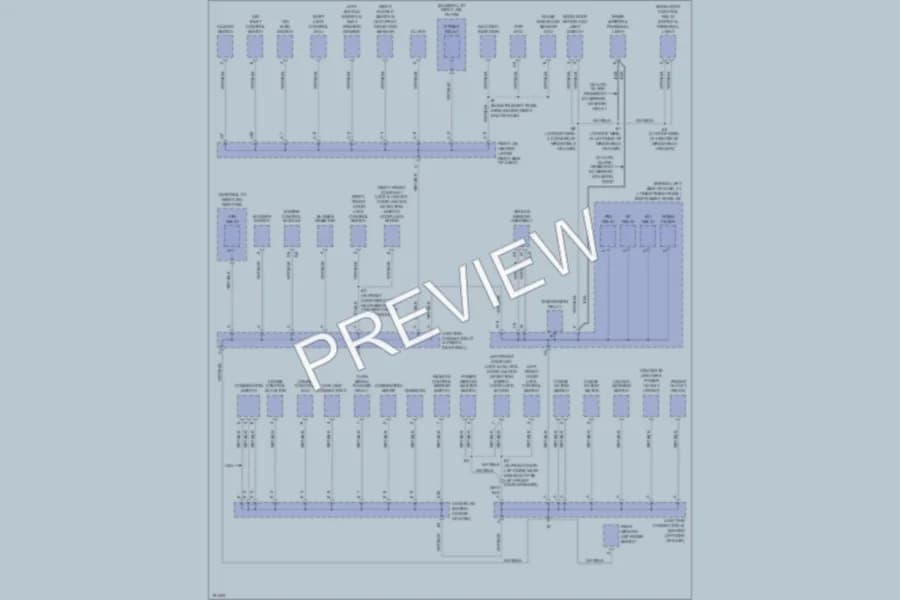2004 Toyota Corolla Ground Distribution wiring diagram preview