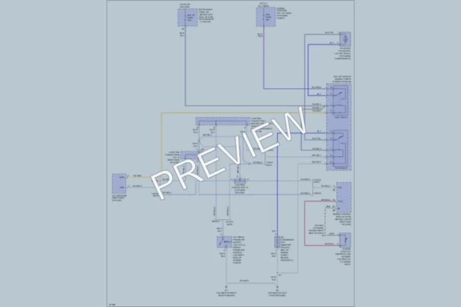 2004 Toyota Echo Cooling Fan wiring diagram preview