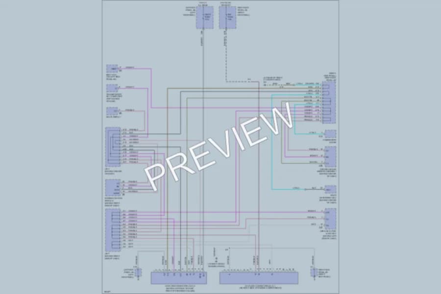 2004 Toyota LandCruiser Computer Data Lines wiring diagram preview