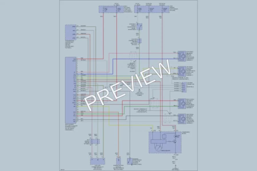 2004 Toyota MR2Spyder Anti Lock Brakes wiring diagram preview