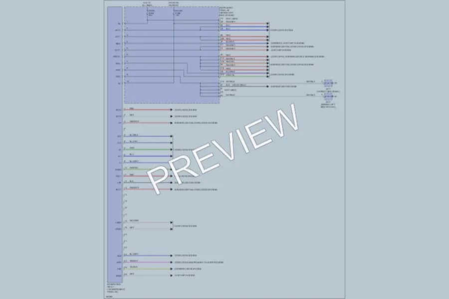 2004 Toyota Matrix Body Control Modules wiring diagram preview