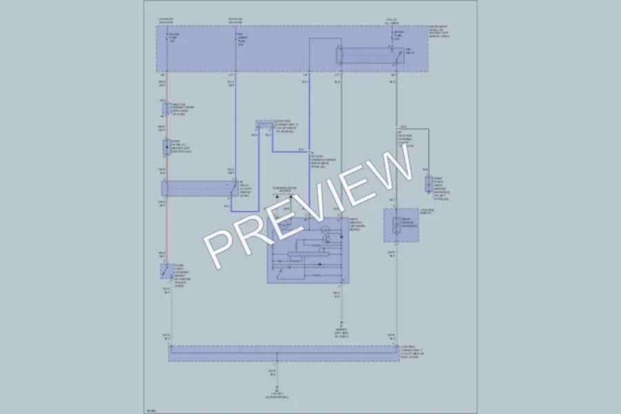 2004 Toyota Matrix Defoggers wiring diagram preview
