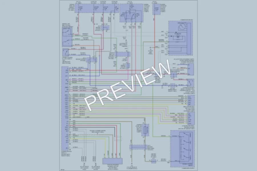 2004 Toyota RAV4 Cruise Control wiring diagram preview