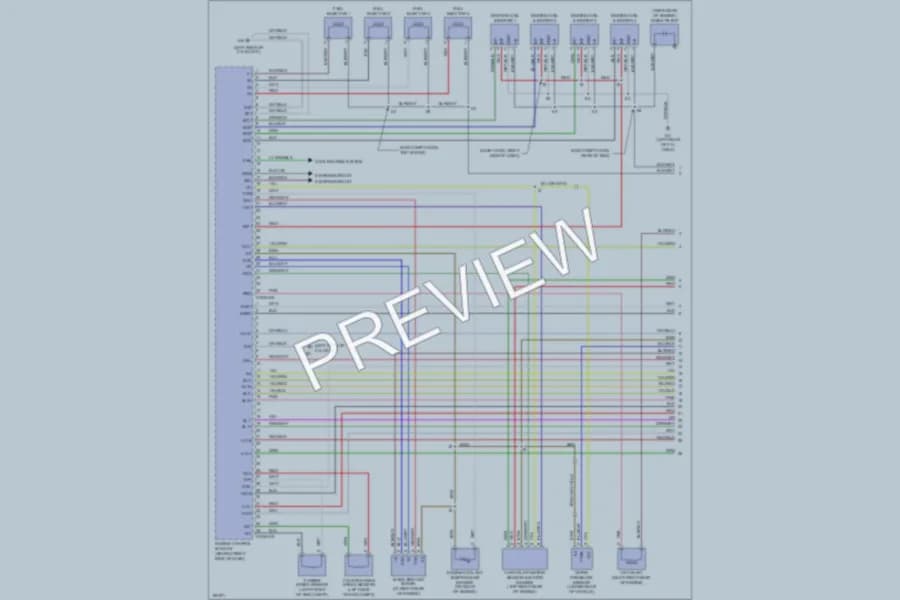 2004 Toyota RAV4 Engine Performance wiring diagram preview