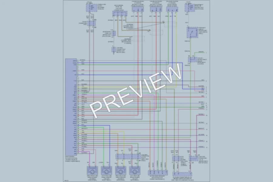 2004 Toyota Sequoia Anti Lock Brakes wiring diagram preview