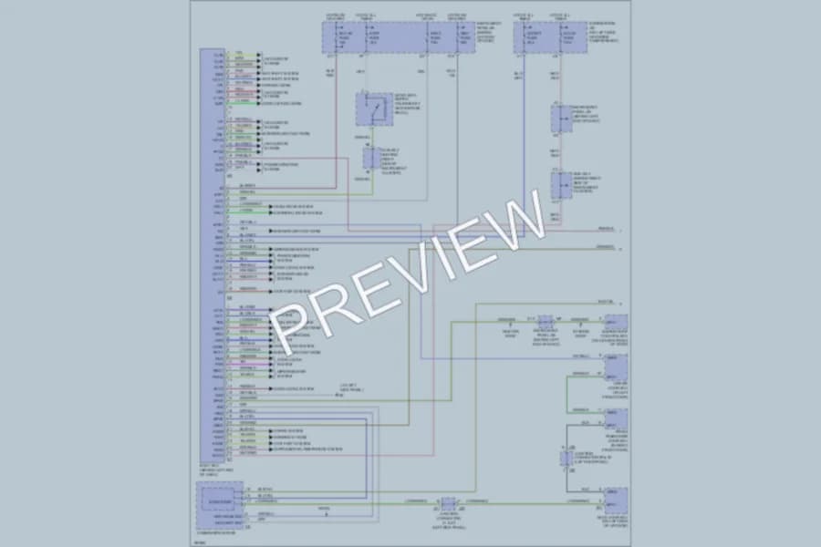 2004 Toyota Sequoia Body Control Modules wiring diagram preview