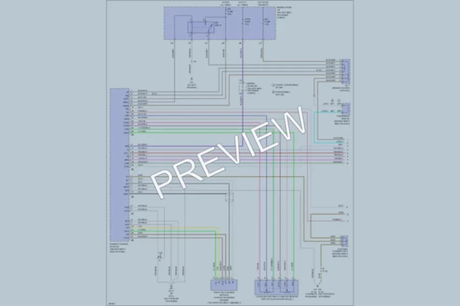 2004 Toyota Solara Cruise Control wiring diagram preview